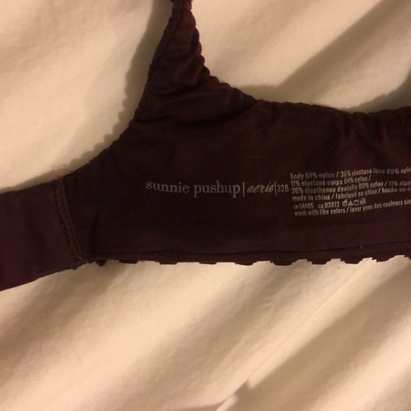 Two Aerie Sunnie Push-up Bras 32B - Picture 3 of 5